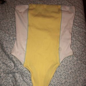 Yellow Bodysuit